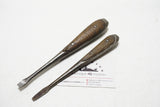 PAIR OF PERFECT HANDLE STYLE SCREWDRIVERS