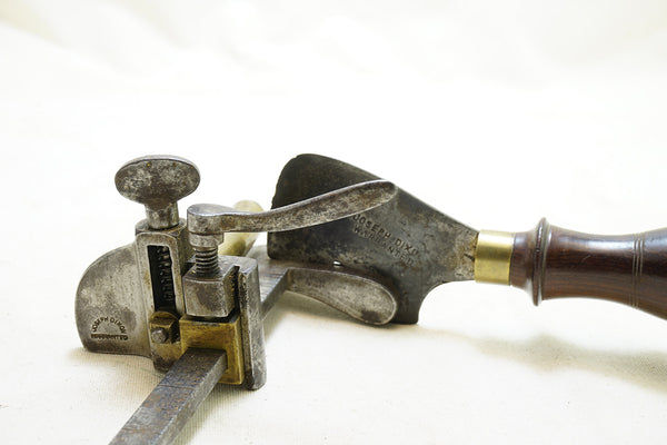 Harrisson Australia - 2. Plough gauge leather strap cutter and