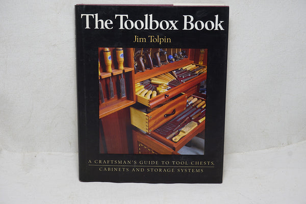 EXCELLENT HARDCOVER 'THE TOOLBOX BOOK' JIM TOLPIN - 1ST EDITION