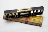 MINT IN BOX J. RABONE & SONS CAST IRON & BRASS LEVEL