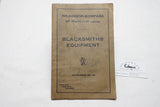 RARE 1936 BLACKSMITH CATALOG WILSON KOMPASS HAMILTON