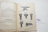 RARE 1936 BLACKSMITH CATALOG WILSON KOMPASS HAMILTON