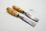 2 HENRY TAYLOR CARVING GOUGES