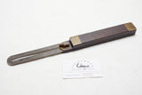EARLY UNCOMMON 12" HOWARD PATENT ROSEWOOD BEVEL SQUARE