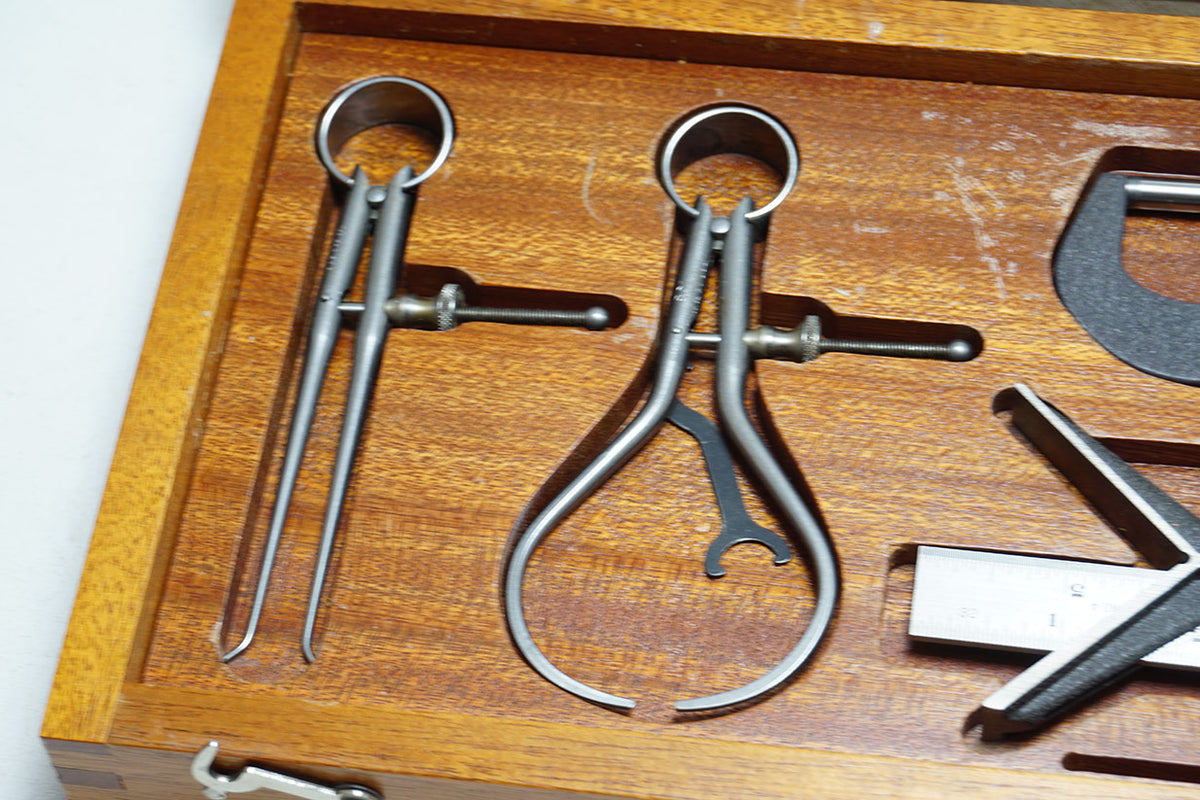 MIB BROWN & SHARPE 8 PIECE MACHINIST PRECISION CENTER SET – Ted Dawson ...