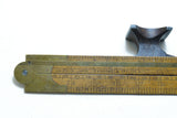 ARCH JOINT RABONE NO 1390 BEVEL EDGE 2FT TWO-FOLD SLIDE RULE
