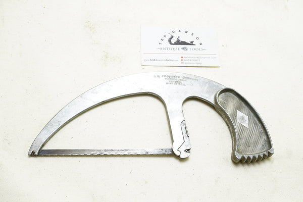 S.W. PRODUCTS CO. PAT. PENDING ALUMINIUM HACK SAW