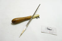 LOVELY BOXWOOD & BRASS ADJUSTABLE COMPASS / PAD SAW