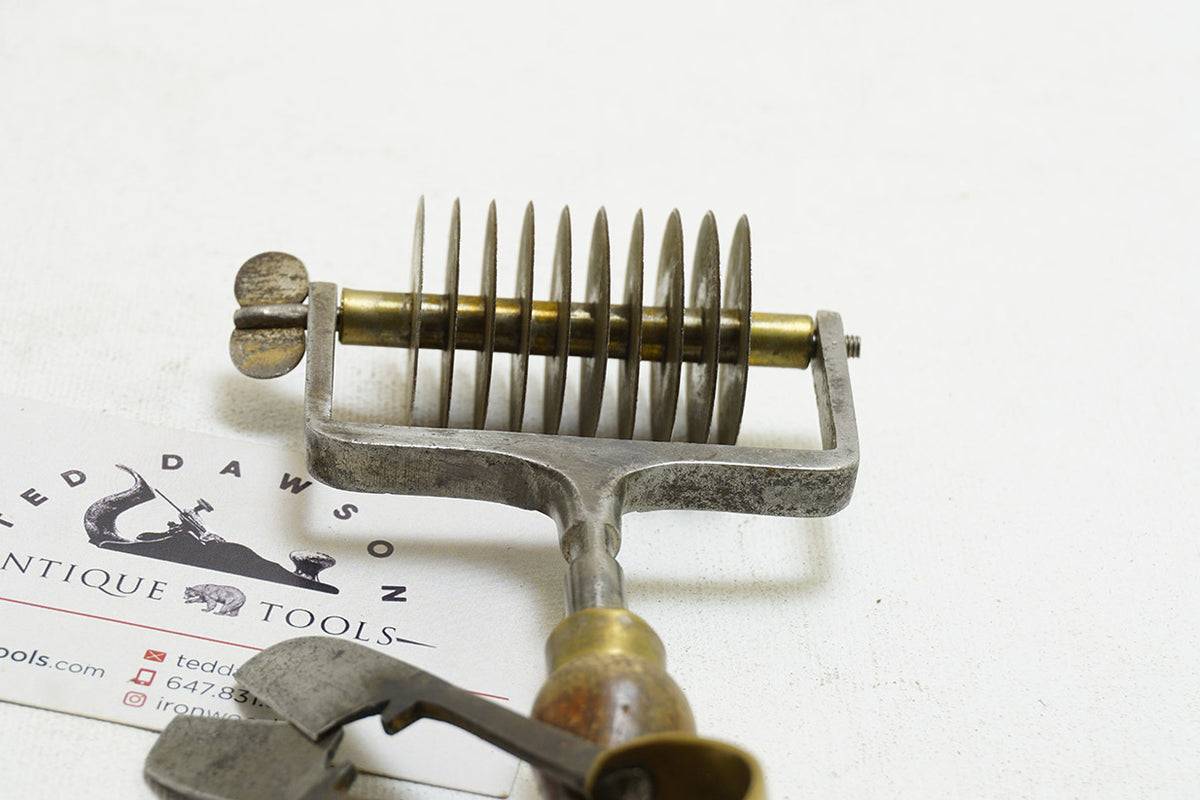 EXQUISITE PAIR OF THREAD SHEARS & UNIQUE ROTARY TRIMMER – Ted Dawson ...