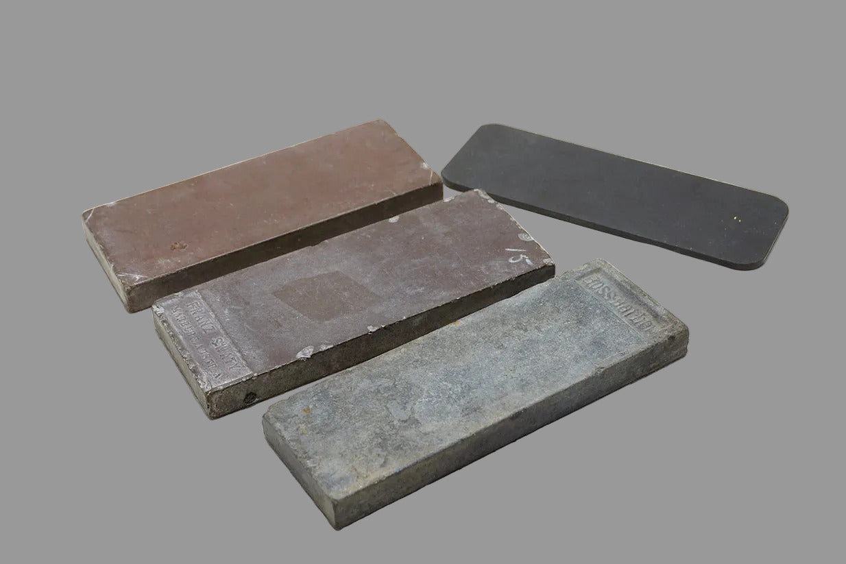EXCELLENT SET OF 4 RAZOR HONE SHARPENING STONES – Ted Dawson
