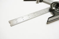 DEAD MINT LUFKIN 6 PIECE MACHINISTS' COMBINATION SQUARE