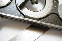 DEAD MINT LUFKIN 6 PIECE MACHINISTS' COMBINATION SQUARE