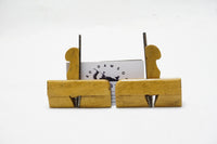 EXTRA FINE PAIR OF MINIATURE BOXWOOD SIDE RABBET PLANES