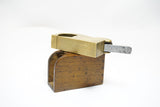 EXCELLENT SPIERS NO. 11 GUNMETAL DOVETAILED BULLNOSE RABBET PLANE