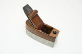 EXTRA FINE & UNUSUAL HEAVY STEEL SOLED COFFIN INFILL PLANE