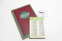 FINE LUFKIN GENERAL CATALOG 12 - CIRCA 1937