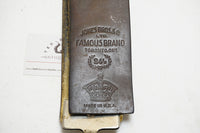 FINE JONES BROS & CO. 24 1/2" DOUBLE LEATHER BARBERS' RAZOR STROP