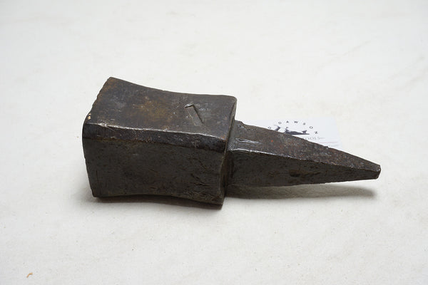 RARE FORM LARGE EARLY STUMP / STAKE ANVIL - SIGNED