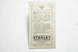 1926 STANLEY SWEETHEART TOOLS PAMPHLET - 48 PAGE