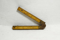 FINE CHAPIN STEPHENS NO. 036 BOXWOOD & BRASS INCLINOMETER RULE