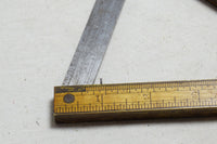 FINE CHAPIN STEPHENS NO. 036 BOXWOOD & BRASS INCLINOMETER RULE