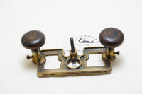 FINE BRONZE PATTERNMAKER'S CAST "PRESTON" ROUTER PLANE