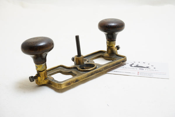 FINE BRONZE PATTERNMAKER'S CAST "PRESTON" ROUTER PLANE