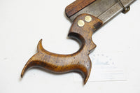 EXCELLENT EARLY G. THOMAS 'LONDON' SPLIT NUT DOVETAIL SAW