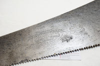 FINE SHARP SIMONDS SAW WORKS NO. 72 RIP SAW - 5 TPI