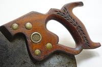 FINE SHARP SIMONDS SAW WORKS NO. 72 RIP SAW - 5 TPI