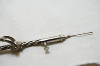 WONDERFUL EARLY SURGEON'S / DENTAL ARCHIDEMEAN DRILL WITH ORIGINAL BITS!
