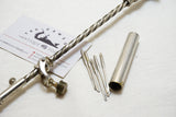 WONDERFUL EARLY SURGEON'S / DENTAL ARCHIDEMEAN DRILL WITH ORIGINAL BITS!