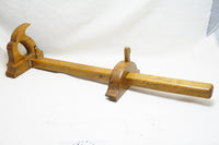 GORGEOUS PANEL SLITTING GAUGE WITH INLAID BRASS TRIM & ROLLERS