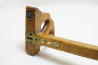 GORGEOUS PANEL SLITTING GAUGE WITH INLAID BRASS TRIM & ROLLERS