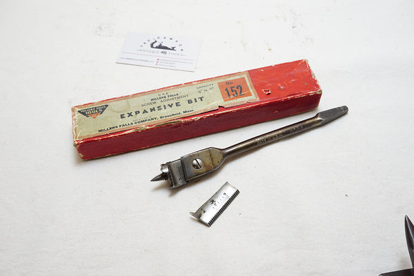 MIB MILLERS FALLS NO. 152 EXPANSIVE BIT - 7/8" ~ 3"