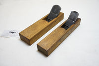 FINE PAIR OF JAPANESE HOLLOW KANNA / PLANES - SIGNED BLADES