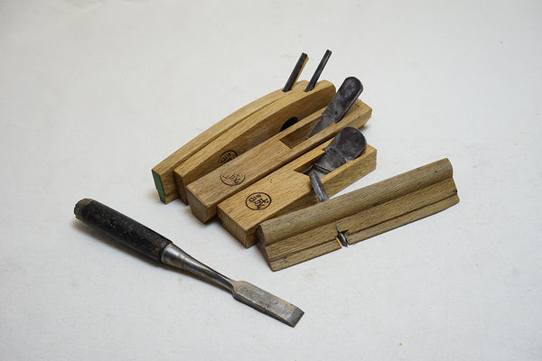 LIKE NEW SET OF 5 JAPANESE RABBET KANNA / PLANES + CHISEL