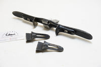 MINTY PRESTON 1386 CIRCULAR RABBET & FILLETSTER SHAVE - 2 PAIRS OF FENCES
