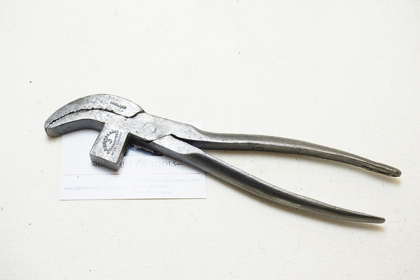 R. TIMMONS & SONS ENGLAND LEATHER / COBBLER'S PLIERS & HAMMER - SIZE 3