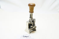 VINTAGE SELF-INKING AUTOMATIC NUMBERING MACHINE - GERMANY