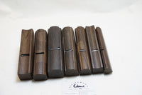 LIKE NEW SET OF 7 EBONY MUJINGFANG ASSORTED HOLLOWS & ROUNDS