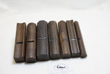 LIKE NEW SET OF 7 EBONY MUJINGFANG ASSORTED HOLLOWS & ROUNDS