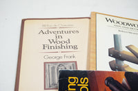 4 PRACTICAL WOODWORKING BOOKS