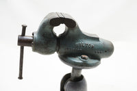 FINE WILTON BABY BULLET VISE 020 ON POWRARM JR SWIVEL BASE