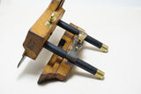 UNCOMMON 'D. IVORY' BRIDLE PLOW PLANE - EBONY ARMS