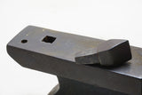BEAUTIFUL HANDFORGED RAILROAD TRACK ANVIL WITH 'HOT CUT'