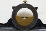DAVIS 1867 PAT. ADJUSTABLE MANTLE CLOCK INCLINOMETER
