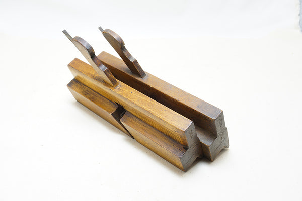 GREAT MATCHED PAIR OF 1ST & 2ND CUT SASH PLANES - MOIR GLASGOW