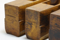 FABULOUS SET OF 4 A. CUMINGS BOSTON SPAR PLANES - 1 ~ 2"