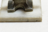 BEAUTIFUL SMALL ANVIL ON ORIGINAL MARBLE BASE